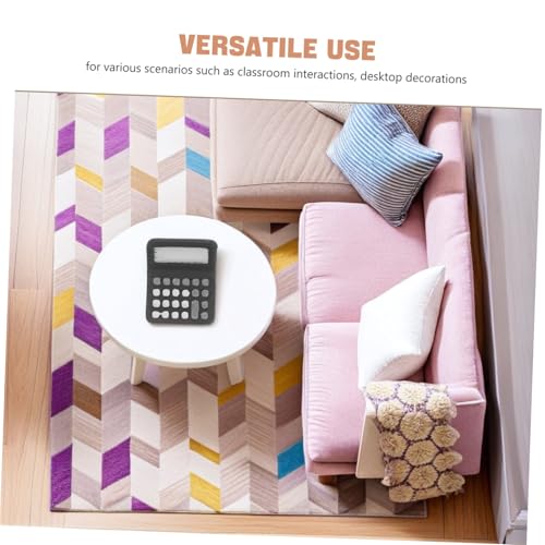 JUMPLAWN 10 Stück Teiliges Miniatur Taschenrechner Realistische Mini Schulrechner Detailgetreue Puppenhaus Deko Tragbare Kleine Rechenhilfen für Klassenzimmer und Landschaftsmodelle JUMPLAWN 10 Stück Teiliges Miniatur Taschenrechner Realistische Mini Schulrechner Detailgetreue Puppenhaus Deko Tragbare Kleine Rechenhilfen für Klassenzimmer und Landschaftsmodelle von JUMPLAWN