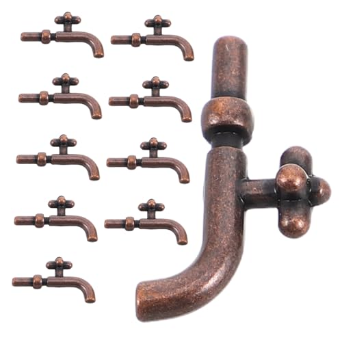 JUMPLAWN 10-teiliges Miniatur-Wasserhahn-zubehör: Badezimmer Und Küche, Kunststoff, DIY-Modell Eines Gefälschten Wasserhahns – Puppenhaus-schmuck Für Kinderspiele JUMPLAWN 10-teiliges Miniatur-Wasserhahn-zubehör: Badezimmer Und Küche, Kunststoff, DIY-Modell Eines Gefälschten Wasserhahns – Puppenhaus-schmuck Für Kinderspiele von JUMPLAWN