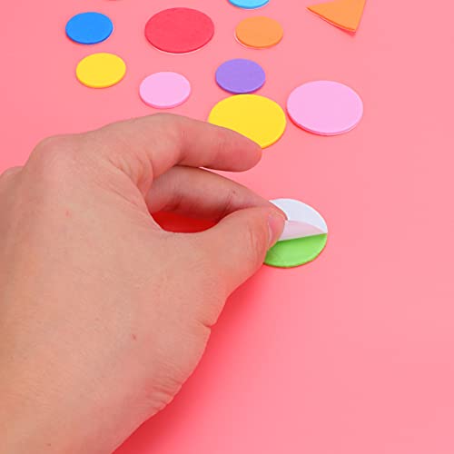 JUMPLAWN 1000Stücke Selbstklebende Aufkleber für Bunte Formen für Kreative Bastelprojekte Zubehör für Schulprojekte und Scrapbooking JUMPLAWN 1000Stücke Selbstklebende Aufkleber für Bunte Formen für Kreative Bastelprojekte Zubehör für Schulprojekte und Scrapbooking von JUMPLAWN
