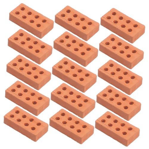 JUMPLAWN 100Stücke Ziegelsteine für Handgefertigte Dekorationen für Architekturmodelle DIY Mikro Landschaftsbau für Schulprojekte und Sandtisch Layouts JUMPLAWN 100Stücke Ziegelsteine für Handgefertigte Dekorationen für Architekturmodelle DIY Mikro Landschaftsbau für Schulprojekte und Sandtisch Layouts von JUMPLAWN