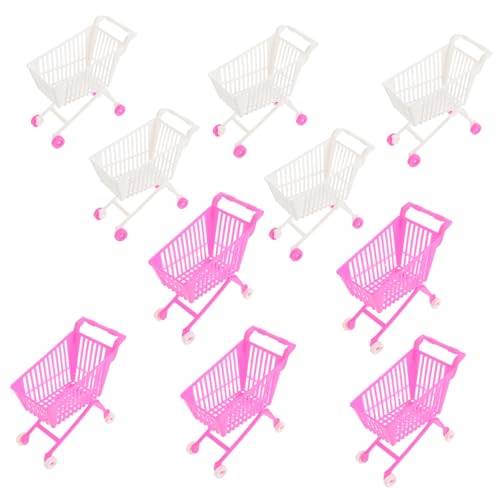 JUMPLAWN 10St Mini-Einkaufswagen Bausatz Falschgeld Spielgeld Zappelspielzeug Mini-Sachen für kinderspielzeug Toys Einkaufswagen- einkaufswagen Plastik JUMPLAWN 10St Mini-Einkaufswagen Bausatz Falschgeld Spielgeld Zappelspielzeug Mini-Sachen für kinderspielzeug Toys Einkaufswagen- einkaufswagen Plastik von JUMPLAWN