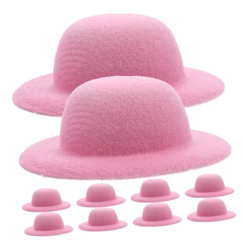 JUMPLAWN 10St Mini-Strohhut Mini-Babys Mini- Mini-Zylinder-Stirnband Mini-Weihnachtsschmuck Mini-Cowgirl-Hut Figuren Bastelhut weben Hut- Mini-Haushut-Foto-Requisiten Eva Rosa JUMPLAWN 10St Mini-Strohhut Mini-Babys Mini- Mini-Zylinder-Stirnband Mini-Weihnachtsschmuck Mini-Cowgirl-Hut Figuren Bastelhut weben Hut- Mini-Haushut-Foto-Requisiten Eva Rosa von JUMPLAWN