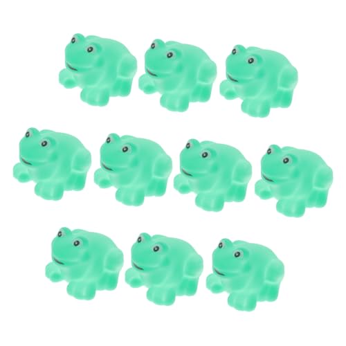 JUMPLAWN 10Stücke Froschförmiges Badespielzeug Teiliges Wasserspielzeug für Junge Mädchen Sicheres und Kreatives für Badewanne für Kleinkinder und Neugeborene Fördert Spaß Beim von JUMPLAWN