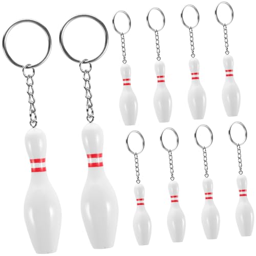 JUMPLAWN 10Stücke Mini Bowling Schlüsselanhänger Kreative Schlüsselringe Im Bowling Für Taschen Und Schlüssel Perfektes Für Sportliebhaber JUMPLAWN 10Stücke Mini Bowling Schlüsselanhänger Kreative Schlüsselringe Im Bowling Für Taschen Und Schlüssel Perfektes Für Sportliebhaber von JUMPLAWN