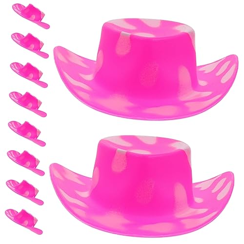 JUMPLAWN 10Stücke Mini Cowboyhüte DIY Puppenhaus Zubehör für Kreative Bastelprojekte Miniatur Dekoration für Puppen Handwerksaccessoire für Heim und Partydekoration JUMPLAWN 10Stücke Mini Cowboyhüte DIY Puppenhaus Zubehör für Kreative Bastelprojekte Miniatur Dekoration für Puppen Handwerksaccessoire für Heim und Partydekoration von JUMPLAWN