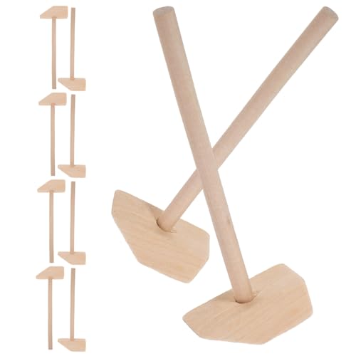 JUMPLAWN 10Stücke Mini Holzhammer Spielzeugset Leichte Sichere Hämmer für Partys Geburtstagsfeiern Kreative Aktivitäten DIY Werkzeug JUMPLAWN 10Stücke Mini Holzhammer Spielzeugset Leichte Sichere Hämmer für Partys Geburtstagsfeiern Kreative Aktivitäten DIY Werkzeug von JUMPLAWN