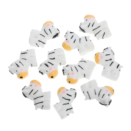 JUMPLAWN 10Stücke Mini Zebra Dekorationsset Mini Tischständer Für Sukkulenten Und Weihnachtsdeko Langlebig Geruchlos Für Kreative Wohnräume Und DIY Projekte von JUMPLAWN