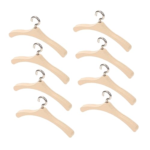 JUMPLAWN 10Stücke Miniatur Puppen Kleiderbügel Teilig aus Holz für Puppenhaus Zubehör und Mikrolandschaften für Puppen Lieben JUMPLAWN 10Stücke Miniatur Puppen Kleiderbügel Teilig aus Holz für Puppenhaus Zubehör und Mikrolandschaften für Puppen Lieben von JUMPLAWN