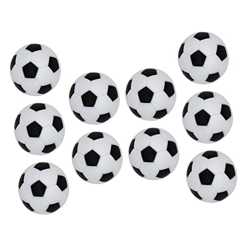 JUMPLAWN 10stücke Tischfußball Bälle Aus Langlebigem Material Ersatzbälle Für Tischkicker Passend Für Standard-kickertische Für Unvergessliche Spielerlebnisse von JUMPLAWN