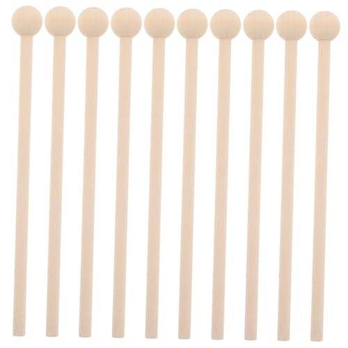 JUMPLAWN 10Stücke Teiliges Schlaginstrumente Holzstöcke Rhythmus Sticks Für Kleinkinder Kreative DIY Spielzeugzubehör Zur Musikalischer Fähigkeiten Und Motorik JUMPLAWN 10Stücke Teiliges Schlaginstrumente Holzstöcke Rhythmus Sticks Für Kleinkinder Kreative DIY Spielzeugzubehör Zur Musikalischer Fähigkeiten Und Motorik von JUMPLAWN