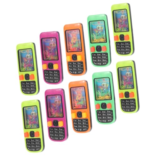 JUMPLAWN 10stücke Handheld Wasser-Ringe Spielzeug Wasser Spiel Für Junge Mädchen Und Erwachsene Tragbar Für Partys Und Freizeitaktivitäten von JUMPLAWN