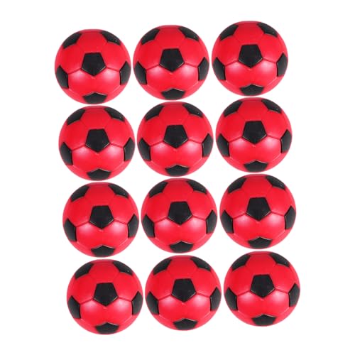 JUMPLAWN 12 Stück Ersatzball für Tischfußball Ersatz für Tischfußball Kickerbälle ersetzen Tischfußball-Tischball Foosballzubehör Ersatzbälle für Tischfußball die Hüften rot JUMPLAWN 12 Stück Ersatzball für Tischfußball Ersatz für Tischfußball Kickerbälle ersetzen Tischfußball-Tischball Foosballzubehör Ersatzbälle für Tischfußball die Hüften rot von JUMPLAWN