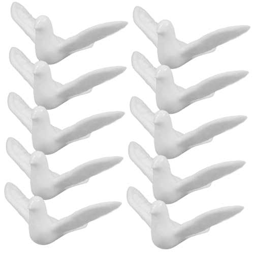 JUMPLAWN 12 Stück Kleines weißes Taubenmodell Modellvögel winzig kleine Vogelmodelle Mikrotauben Simulation für kinderspielzeug Miniatur Tauben Mini-Taubenfiguren Harz JUMPLAWN 12 Stück Kleines weißes Taubenmodell Modellvögel winzig kleine Vogelmodelle Mikrotauben Simulation für kinderspielzeug Miniatur Tauben Mini-Taubenfiguren Harz von JUMPLAWN