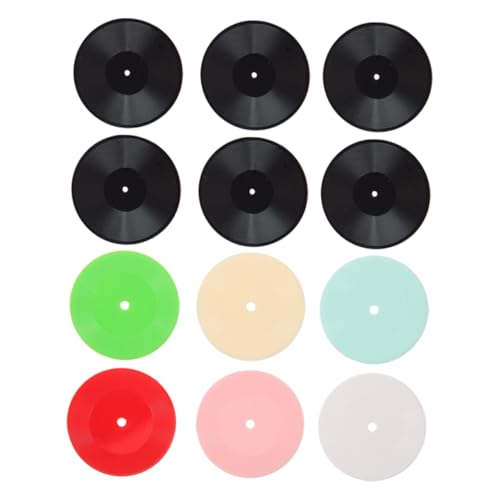 JUMPLAWN 12 Stück Mini Schallplattenmodell Schallplattendekorationen Schallplatten Wanddekoration Gefälschte Vinyls Puppenhauszubehör Hausdekorationen Für Zuhause Mini JUMPLAWN 12 Stück Mini Schallplattenmodell Schallplattendekorationen Schallplatten Wanddekoration Gefälschte Vinyls Puppenhauszubehör Hausdekorationen Für Zuhause Mini von JUMPLAWN