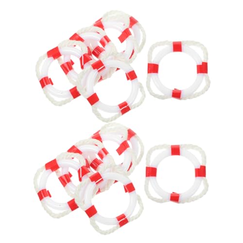 JUMPLAWN 12 Stück Miniature Schwimmringe Dekoration Plastikkreisel für Puppenhaus Mikrolandschaft Kreatives DIY Zubehör Symbolisiert Schutz und für Strand und Garten Deko JUMPLAWN 12 Stück Miniature Schwimmringe Dekoration Plastikkreisel für Puppenhaus Mikrolandschaft Kreatives DIY Zubehör Symbolisiert Schutz und für Strand und Garten Deko von JUMPLAWN
