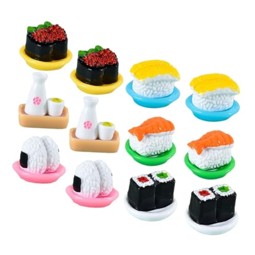 JUMPLAWN 12 Stück Simulation Sushi Lebensechte Sushi Künstliche Lachs Realistische Sushi Gefälschte Sushi Künstliche Ornament JUMPLAWN 12 Stück Simulation Sushi Lebensechte Sushi Künstliche Lachs Realistische Sushi Gefälschte Sushi Künstliche Ornament von JUMPLAWN