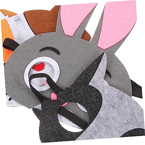 JUMPLAWN 12 Stück Teiliges Filz Tiermasken für Leichte Hautfreundliche Halloween und Kostümparty Masken Realistische Tiergesichter Wiederverwendbar und Komfortabel für Verkleidung und JUMPLAWN 12 Stück Teiliges Filz Tiermasken für Leichte Hautfreundliche Halloween und Kostümparty Masken Realistische Tiergesichter Wiederverwendbar und Komfortabel für Verkleidung und von JUMPLAWN