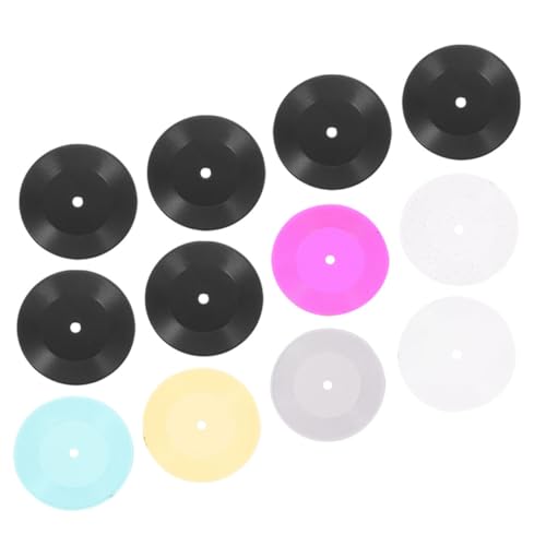 JUMPLAWN 12 Teiliges Puppenhaus Schallplattenhalter Set Für Mädchen Künstliche Pflanzen Heimdekoration Puppenhäuser Vinyl Schallplattenregal Sonnensystem Gastgeschenke von JUMPLAWN