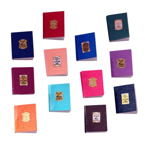 JUMPLAWN 12St Klassisches farbiges Buch für kinderspielzeug Modellbau Kid Toys anzuchtkasten Set Mini-Puppen Ornamente kleines Hauszubehör Mini-Bücher-Verzierungen Papier JUMPLAWN 12St Klassisches farbiges Buch für kinderspielzeug Modellbau Kid Toys anzuchtkasten Set Mini-Puppen Ornamente kleines Hauszubehör Mini-Bücher-Verzierungen Papier von JUMPLAWN