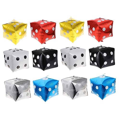 JUMPLAWN 12Stücke Aluminium Folienballons Geburtstagsfeierdeko Für Themenpartys Wiederverwendbar JUMPLAWN 12Stücke Aluminium Folienballons Geburtstagsfeierdeko Für Themenpartys Wiederverwendbar von JUMPLAWN