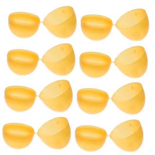 JUMPLAWN 12Stücke Befüllbare Goldene Eier Aus Kunststoff Kreative Für Gewinnspiele Füllung JUMPLAWN 12Stücke Befüllbare Goldene Eier Aus Kunststoff Kreative Für Gewinnspiele Füllung von JUMPLAWN
