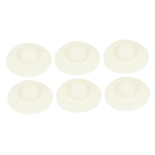 JUMPLAWN 12Stücke Mini Papier Hüte für Puppen DIY Bastelmaterial für Handwerk und Schulprojekte Puppenhaus Zubehör und Kreative Bastelideen von JUMPLAWN