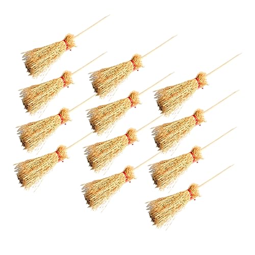JUMPLAWN Realistische Handwerkskunst 12pcs Miniatur Besen Für Puppenhaus Garten Landschaft Dekorationen JUMPLAWN Realistische Handwerkskunst 12pcs Miniatur Besen Für Puppenhaus Garten Landschaft Dekorationen von JUMPLAWN
