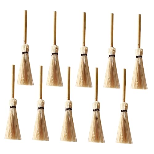 JUMPLAWN 12st Mini-Besen Papageienspielzeug Selber Machen - - Borste Kinderbesen Clipper Aufhänger Zur Haustierortung Papagei Hirse Natürlicher Bambus JUMPLAWN 12st Mini-Besen Papageienspielzeug Selber Machen - - Borste Kinderbesen Clipper Aufhänger Zur Haustierortung Papagei Hirse Natürlicher Bambus von JUMPLAWN
