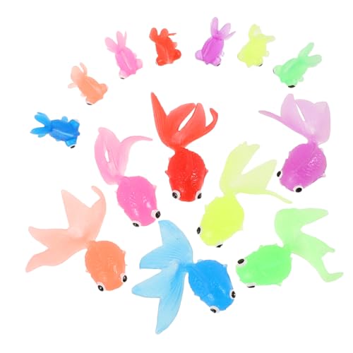 JUMPLAWN 14Stücke Künstliche Goldfisch Teiliges Realistische Schwimmende Fische für Bad und Aquarium Dekoration für Garten und Tisch Bunte Fisch Modelle für Kreative JUMPLAWN 14Stücke Künstliche Goldfisch Teiliges Realistische Schwimmende Fische für Bad und Aquarium Dekoration für Garten und Tisch Bunte Fisch Modelle für Kreative von JUMPLAWN