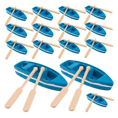 JUMPLAWN 15 Sätze Teiliges Mini Holzboot Modell mit Ruder Detailreiche Nautische Deko für Puppenhaus DIY Feengarten und Miniatur Landschaften Langlebiges Kanu für Kreative Wohnaccessoires JUMPLAWN 15 Sätze Teiliges Mini Holzboot Modell mit Ruder Detailreiche Nautische Deko für Puppenhaus DIY Feengarten und Miniatur Landschaften Langlebiges Kanu für Kreative Wohnaccessoires von JUMPLAWN