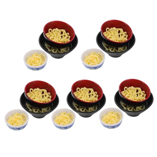 JUMPLAWN 15 Stück Ramen-Schüssel- Miniatur-Schüssel Miniaturessen für Puppenhaus Römische Nudelschüssel realistisches Essen Prop Essen Instant Nudelschale Plastik JUMPLAWN 15 Stück Ramen-Schüssel- Miniatur-Schüssel Miniaturessen für Puppenhaus Römische Nudelschüssel realistisches Essen Prop Essen Instant Nudelschale Plastik von JUMPLAWN