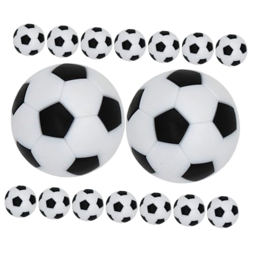 JUMPLAWN 16 Stücke Tischfußball-ersatz 23mm Mini-fußball Für Tischfußballspiel Hüftmaterial Für Familienspaß von JUMPLAWN