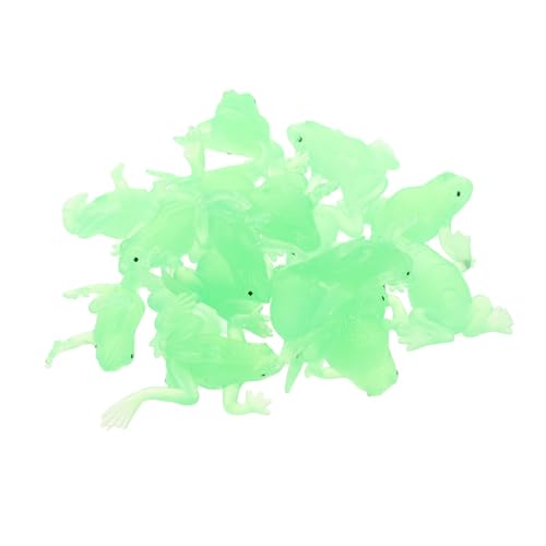 JUMPLAWN 18Stücke Teiliges Badespielzeug Frösche Lustige Froschfiguren für Geeignet für Badewanne Aquarium Dekoration und Früherziehungsspielzeug von JUMPLAWN