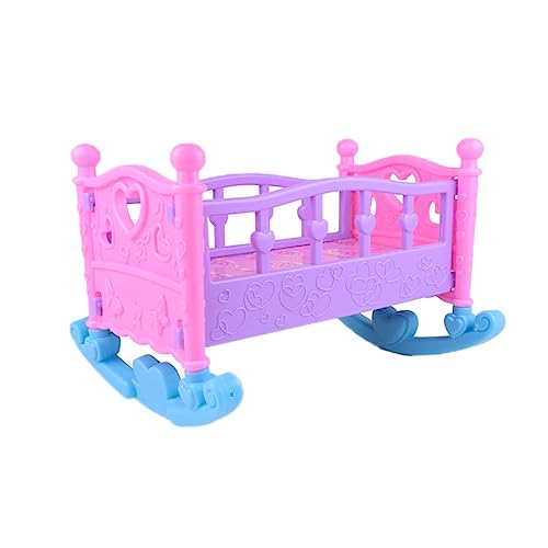 JUMPLAWN 1Pc Puppe Schaukelbett Mädchen Lernspielzeug Kreatives Geistiges Rollenspiel Simulation Möbel Geistiges Interessantes Kinderspielzeug Pp Zufällige Farbe JUMPLAWN 1Pc Puppe Schaukelbett Mädchen Lernspielzeug Kreatives Geistiges Rollenspiel Simulation Möbel Geistiges Interessantes Kinderspielzeug Pp Zufällige Farbe von JUMPLAWN