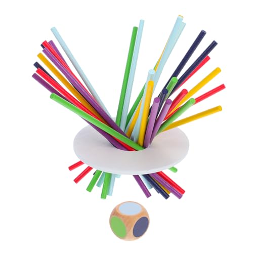 JUMPLAWN 1Satz Balancing Sticks Set aus Holz Montessori Pädagogisches zur Verbesserung von Feinmotorik Sozialer Interaktion und Problemlösungsfähigkeiten JUMPLAWN 1Satz Balancing Sticks Set aus Holz Montessori Pädagogisches zur Verbesserung von Feinmotorik Sozialer Interaktion und Problemlösungsfähigkeiten von JUMPLAWN