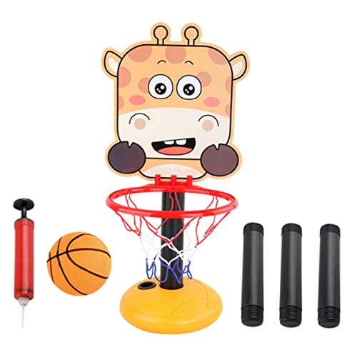 JUMPLAWN 1Satz Basketballspielzeug für Höhenverstellbarer Basketballkorb für Drinnen und Draußen Stabil und Langlebig Kinderspielzeug für Jungen und Fördert Sport JUMPLAWN 1Satz Basketballspielzeug für Höhenverstellbarer Basketballkorb für Drinnen und Draußen Stabil und Langlebig Kinderspielzeug für Jungen und Fördert Sport von JUMPLAWN