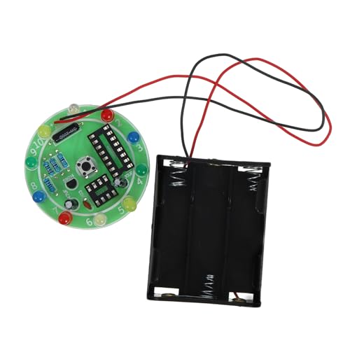 JUMPLAWN 1satz Elektronik Bausatz Elektronisches Mit -lichtern Für Spiele Und Experimente Inklusive Soldering-Komponenten Und Batteriebox Für Anfänger Und Fortgeschrittene von JUMPLAWN