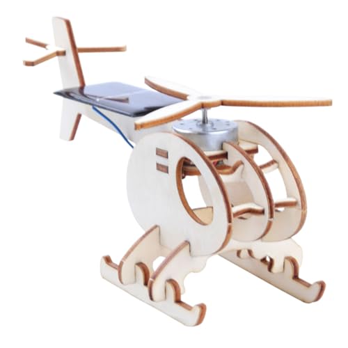 JUMPLAWN 1Satz DIY Holzflugzeug Modellspielzeug Für Experimentelle Solar Hubschrauber Konstruktion Wissenschaftliches Bastelspielzeug Für Jungen Und Partydekorationen JUMPLAWN 1Satz DIY Holzflugzeug Modellspielzeug Für Experimentelle Solar Hubschrauber Konstruktion Wissenschaftliches Bastelspielzeug Für Jungen Und Partydekorationen von JUMPLAWN