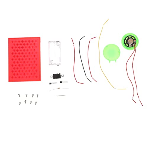 JUMPLAWN 1Satz DIY Sound für Wissenschaftliche Experimente Manuelles Montagemodell Lernfähigkeiten mit Zufälliger Farbe ohne Batterie von JUMPLAWN