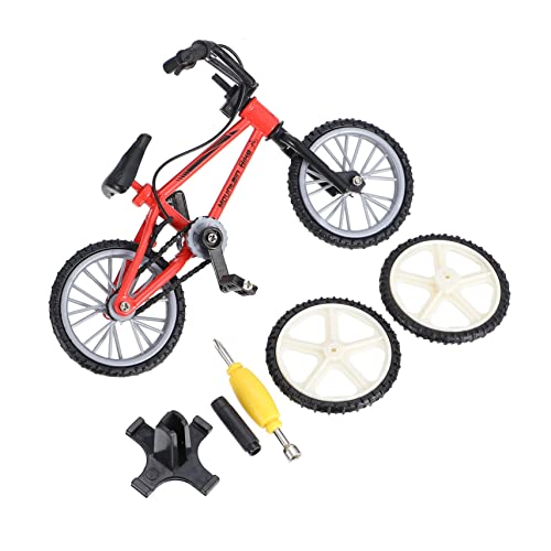 JUMPLAWN 1Satz Fingerfahrrad Mini Mountainbike für Desktop Freizeitspielzeug aus Verschleißfestem Material Perfektes für Fahrradliebhaber und Fingersport Fans von JUMPLAWN