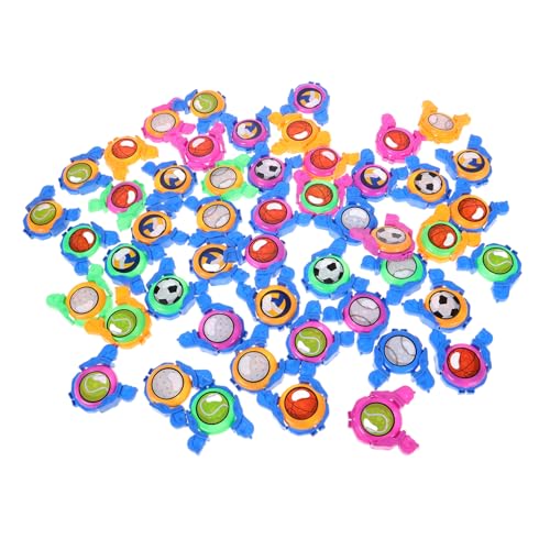 JUMPLAWN 1Satz Flugspielzeug für Manueller Disc Shooter mit Bunten Flugscheiben für Outdoor Aktivitäten und Kindergartenpartys Fördert Bewegung und Spaß von JUMPLAWN