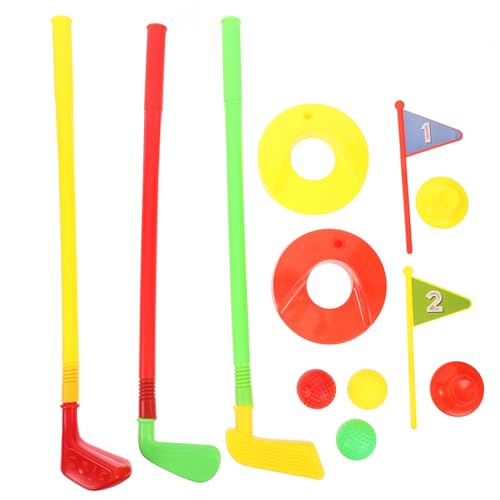 JUMPLAWN Golf Satz Spielzeug für Kinder Tragbares Kleinkinder Golfset Plastik Golfschläger Golf Bälle Outdoor Sportspielzeug für Jungen und Mädchen JUMPLAWN Golf Satz Spielzeug für Kinder Tragbares Kleinkinder Golfset Plastik Golfschläger Golf Bälle Outdoor Sportspielzeug für Jungen und Mädchen von JUMPLAWN