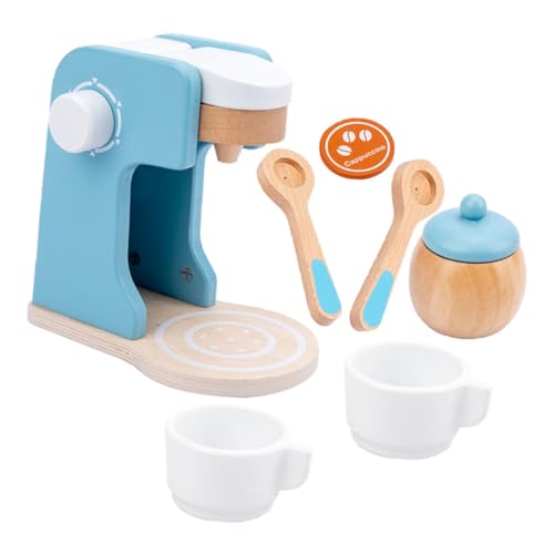 JUMPLAWN 1Satz Holz Kaffeemaschine für Interaktives Küchenspielzeug Kreativität und Feinmotorik als Geburtstagsgeschenk für Kleinkinder JUMPLAWN 1Satz Holz Kaffeemaschine für Interaktives Küchenspielzeug Kreativität und Feinmotorik als Geburtstagsgeschenk für Kleinkinder von JUMPLAWN