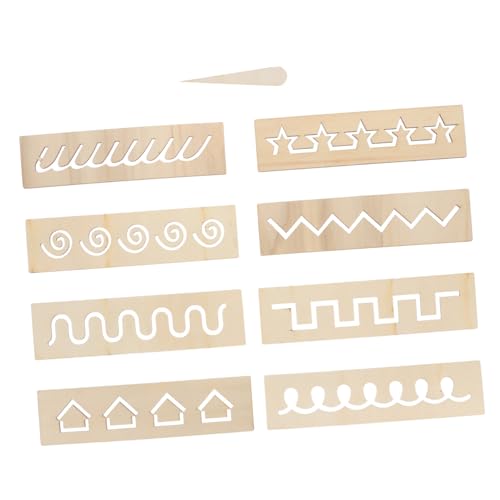 JUMPLAWN 1satz Tracing Board Holzspielzeug Für Lernspielzeug Zur Kognitiver Fähigkeiten Frühe Schreib Und Zahlenkenntnisse Montessori Geeignet Sicher Und Langlebig von JUMPLAWN