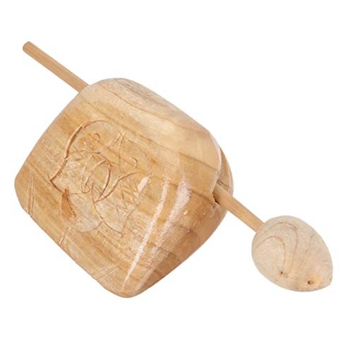 JUMPLAWN 1Satz Holz Percussion für Holzfischtempel Block Musikspielzeug für Kleinkinder Fördert Kreativität und Spracherkennung Robust und Langlebig von JUMPLAWN