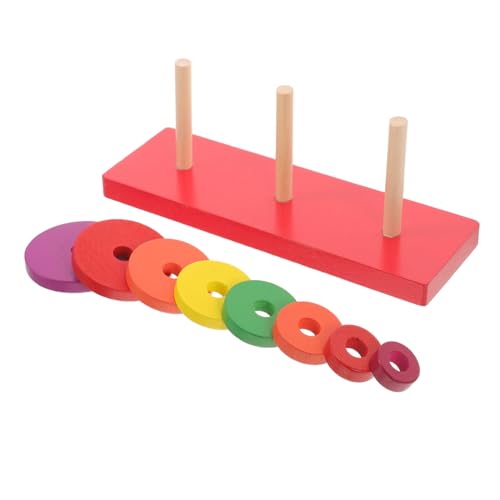 JUMPLAWN 1Satz Holzpuzzle Stapelturm für Entwicklungspädagogisches und Größenerkennung Langlebig und Stabil für Jungen und Mädchen Ab Jahren JUMPLAWN 1Satz Holzpuzzle Stapelturm für Entwicklungspädagogisches und Größenerkennung Langlebig und Stabil für Jungen und Mädchen Ab Jahren von JUMPLAWN