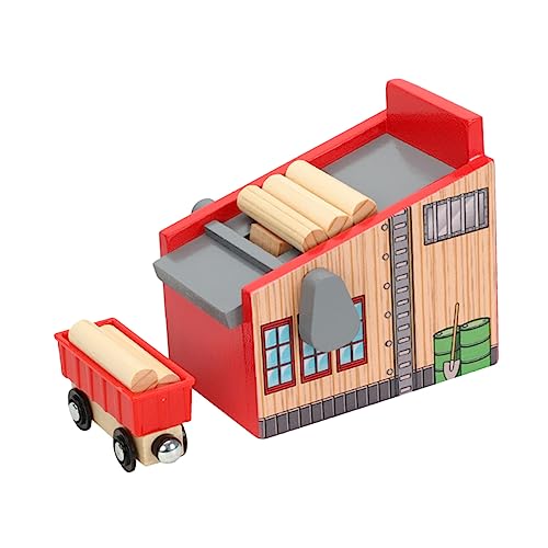 JUMPLAWN 1Satz Holzzug mit Holzblöcken Szene für Umweltfreundliches DIY Geburtstagsgeschenk für Kreative Spielstunden JUMPLAWN 1Satz Holzzug mit Holzblöcken Szene für Umweltfreundliches DIY Geburtstagsgeschenk für Kreative Spielstunden von JUMPLAWN