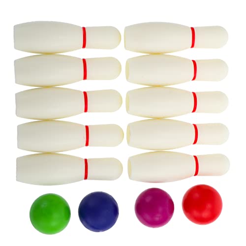 JUMPLAWN 1Satz Interaktives Bowling Set für Pins Bälle Bildungsspiel für Eltern Junge Mädchen Aktivitäten Fördert Motorische Fähigkeiten und Spaß im Vorschulalter JUMPLAWN 1Satz Interaktives Bowling Set für Pins Bälle Bildungsspiel für Eltern Junge Mädchen Aktivitäten Fördert Motorische Fähigkeiten und Spaß im Vorschulalter von JUMPLAWN