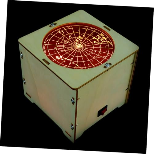 JUMPLAWN 1Satz Kleiner Hölzerner Sternenprojektor DIY Nachtlicht für Handgefertigtes Atmosphärenlicht Wissenschaftsinteresse und Kosmosverständnis JUMPLAWN 1Satz Kleiner Hölzerner Sternenprojektor DIY Nachtlicht für Handgefertigtes Atmosphärenlicht Wissenschaftsinteresse und Kosmosverständnis von JUMPLAWN