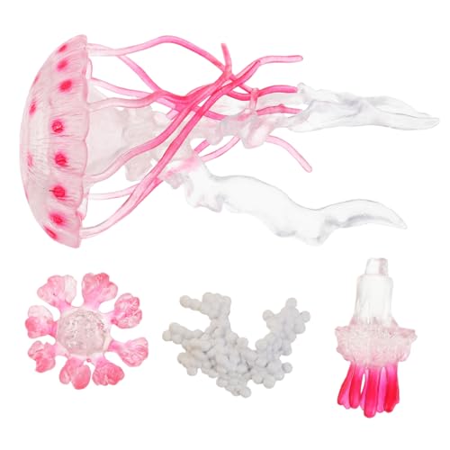 JUMPLAWN 1Satz Kognitives Lernspielzeug Für Simulierte Quallen Figur Für Aquarium Deko Für Vorschüler Wissenschaft Und Naturverständnis von JUMPLAWN